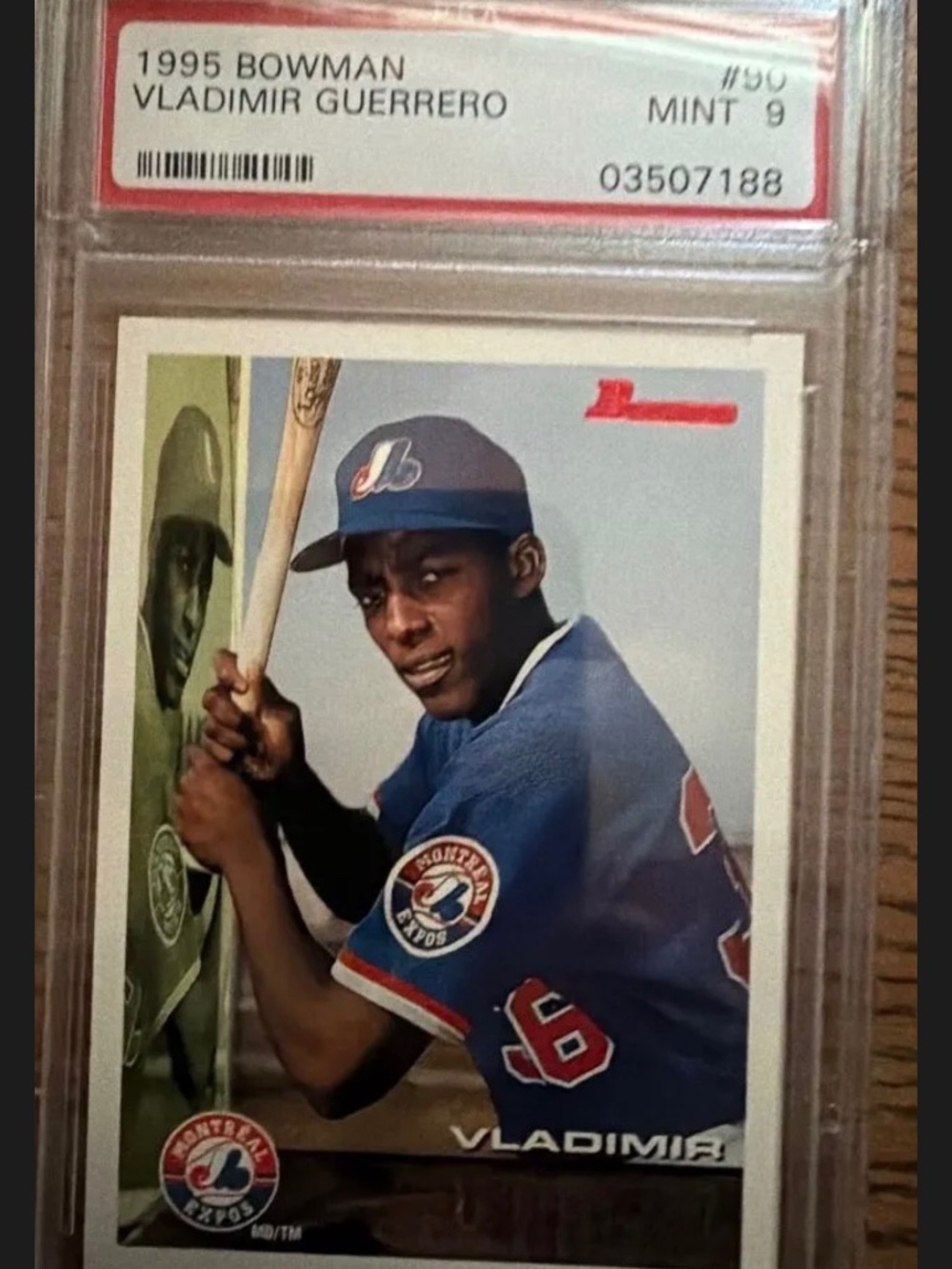 Vlad Guerrero Rookie PSA 9